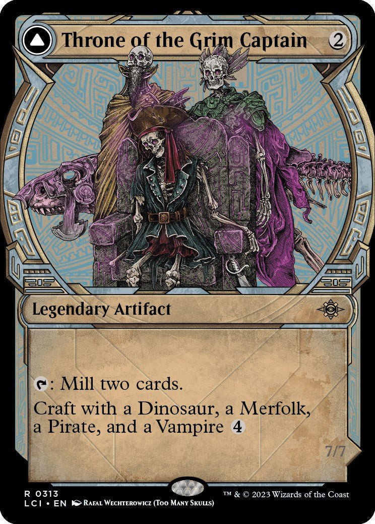 Throne of the Grim Captain (Showcase) [LCI - 313] - Cartes Sportives Rive Sud
