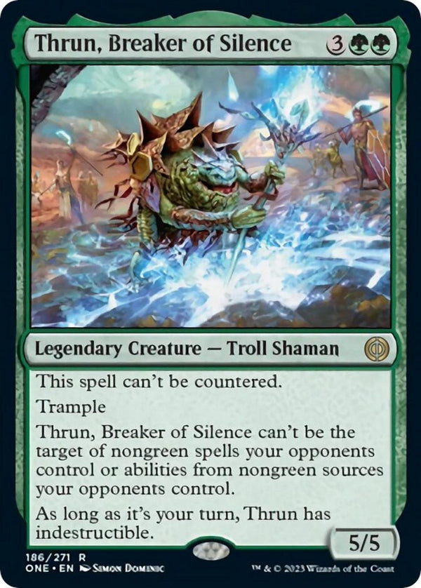 Thrun, Breaker of Silence [ONE - 186] - Cartes Sportives Rive Sud