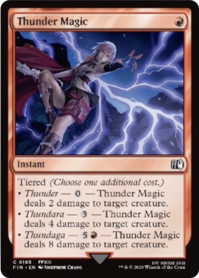 Thunder Magic [FIN - 165] - Cartes Sportives Rive Sud
