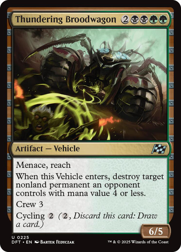 Thundering Broodwagon [DFT - 225] - Cartes Sportives Rive Sud