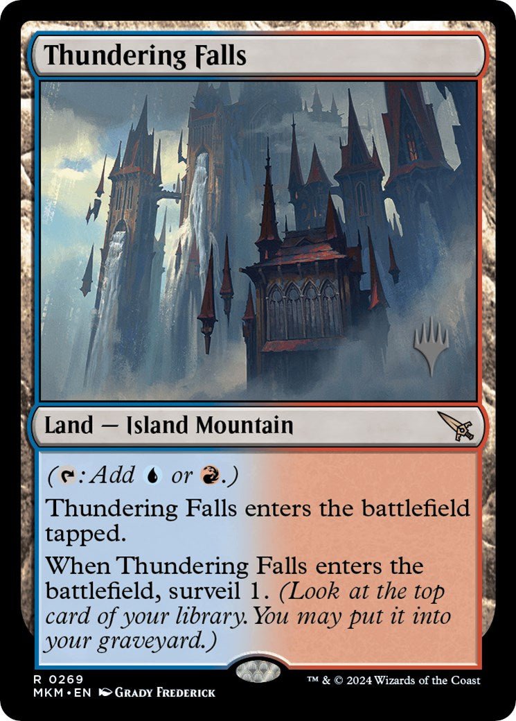 Thundering Falls [PPMKM - 269] - Cartes Sportives Rive Sud
