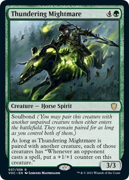 Thundering Mightmare [VOC - 37] - Cartes Sportives Rive Sud