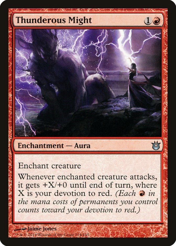Thunderous Might [BNG - 114] - Cartes Sportives Rive Sud