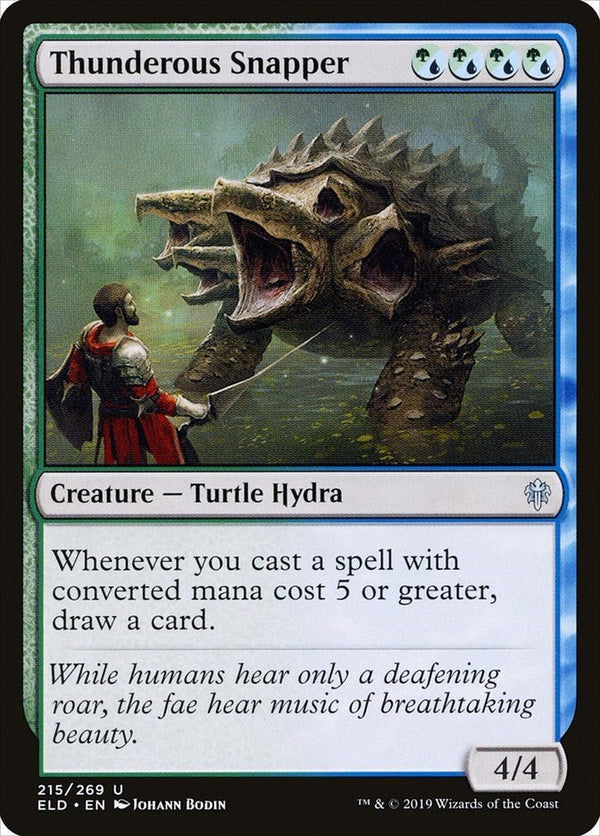 Thunderous Snapper [ELD - 215] - Cartes Sportives Rive Sud