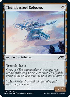 Thundersteel Colossus [NEO - 261] - Cartes Sportives Rive Sud