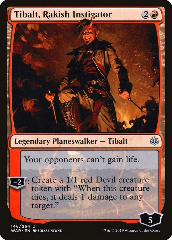 Tibalt, Rakish Instigator [WAR - 146] - Cartes Sportives Rive Sud
