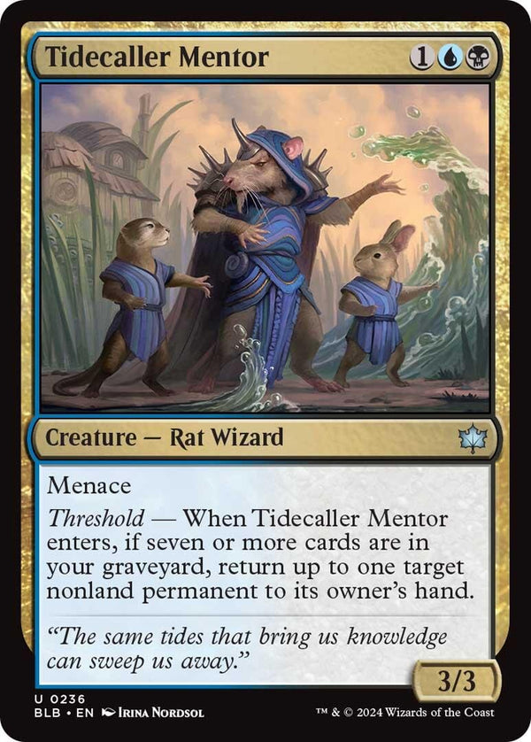 Tidecaller Mentor [BLB - 236] - Cartes Sportives Rive Sud