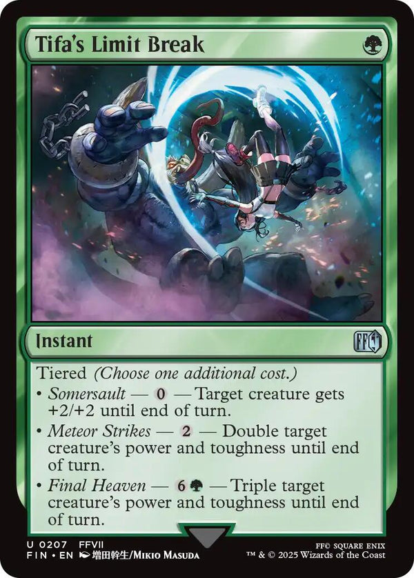 Tifa's Limit Break [FIN] - Cartes Sportives Rive Sud