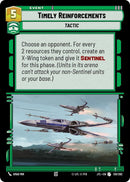 Timely Reinforcements [JTL - 130/262] - Cartes Sportives Rive Sud