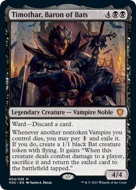 Timothar, Baron of Bats [VOC - 4] - Cartes Sportives Rive Sud