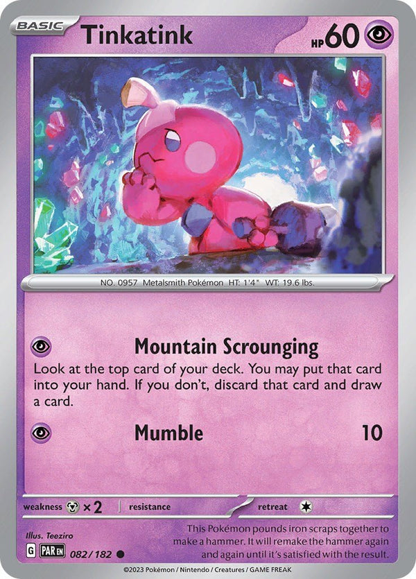 Tinkatink - 082/182 [PAR - 082/182] - Cartes Sportives Rive Sud