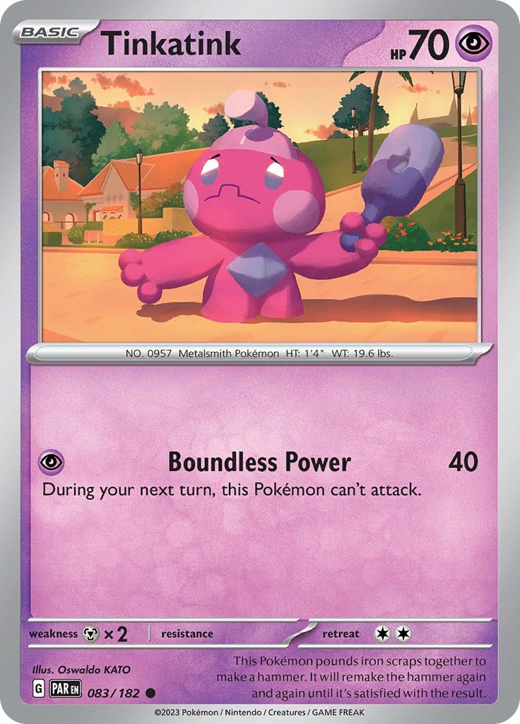 Tinkatink - 083/182 [PAR - 083] - Cartes Sportives Rive Sud