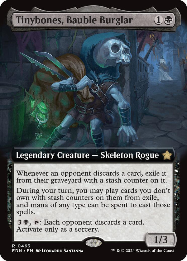 Tinybones, Bauble Burglar (Extended Art) [FDN - 463] - Cartes Sportives Rive Sud