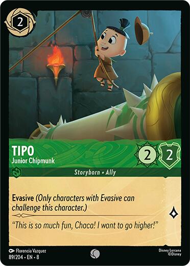 Tipo - Junior Chipmunk [8 - 89/204] - Cartes Sportives Rive Sud