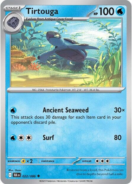 Tirtouga [BLK - 022/086] - Cartes Sportives Rive Sud