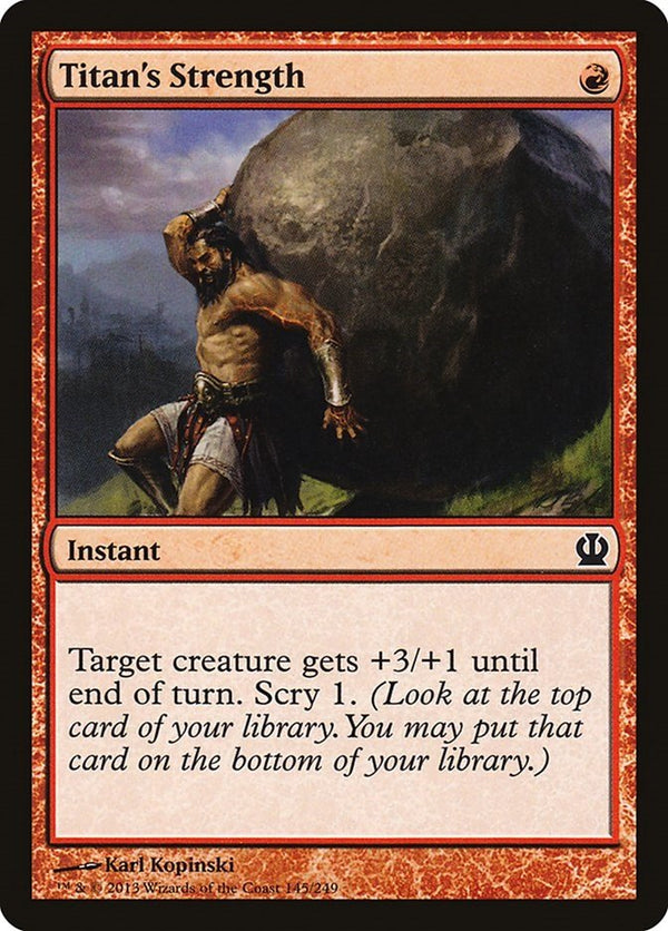 Titan's Strength [THS - 145] - Cartes Sportives Rive Sud
