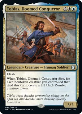 Tobias, Doomed Conqueror [DMC - 45] - Cartes Sportives Rive Sud