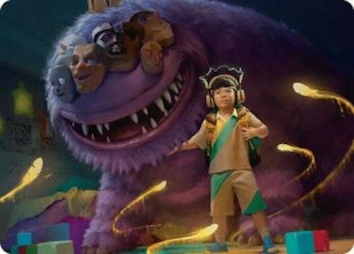 Toby, Beastie Befriender Art Card [ASDSK - 1] - Cartes Sportives Rive Sud