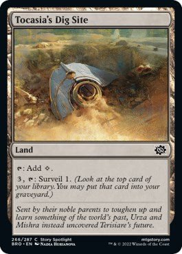 Tocasia's Dig Site [BRO - 266] - Cartes Sportives Rive Sud