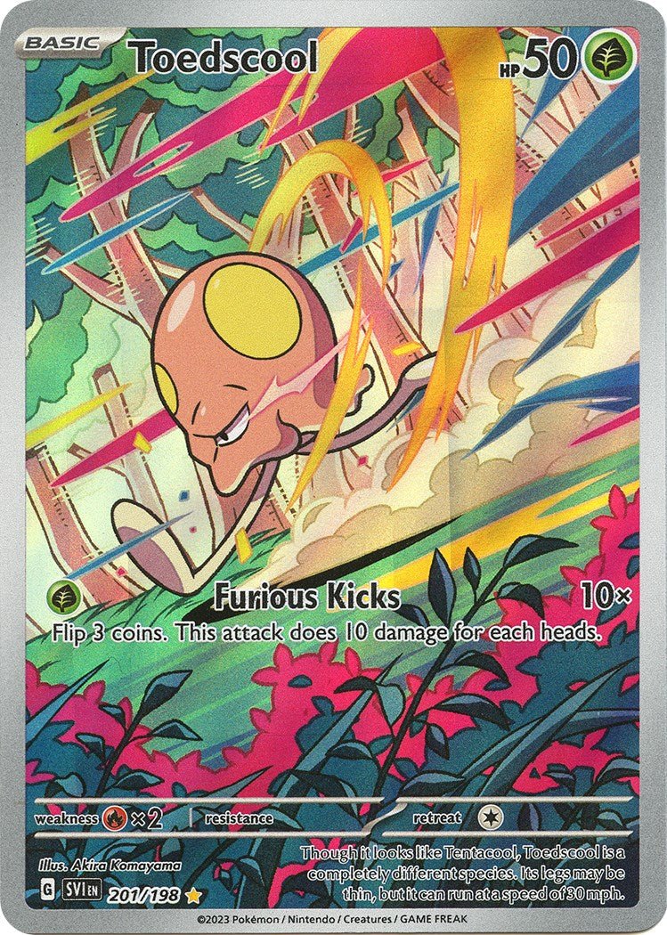 Toedscool - 201/198 [SV1 - 201/198] - Cartes Sportives Rive Sud