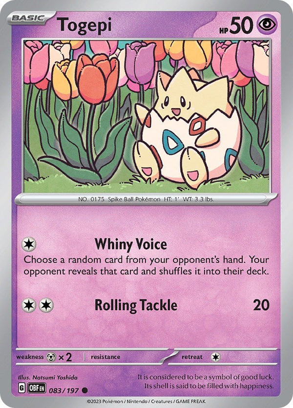 Togepi [OBF - 083/197] - Cartes Sportives Rive Sud