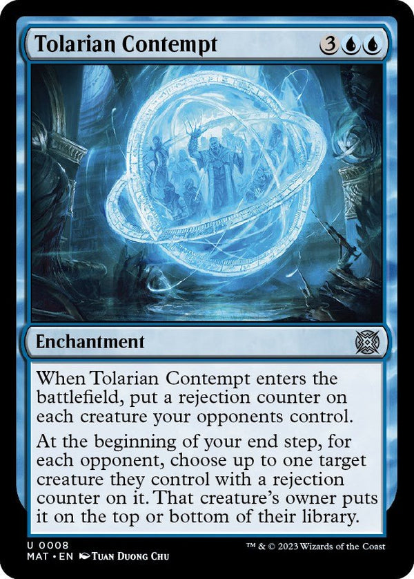 Tolarian Contempt [MAT - 8] - Cartes Sportives Rive Sud