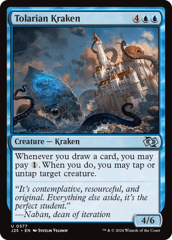 Tolarian Kraken [J25 - 377] - Cartes Sportives Rive Sud