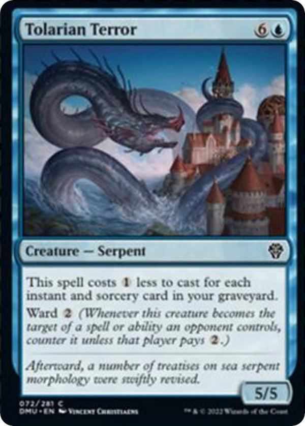 Tolarian Terror [DMU - 72] - Cartes Sportives Rive Sud