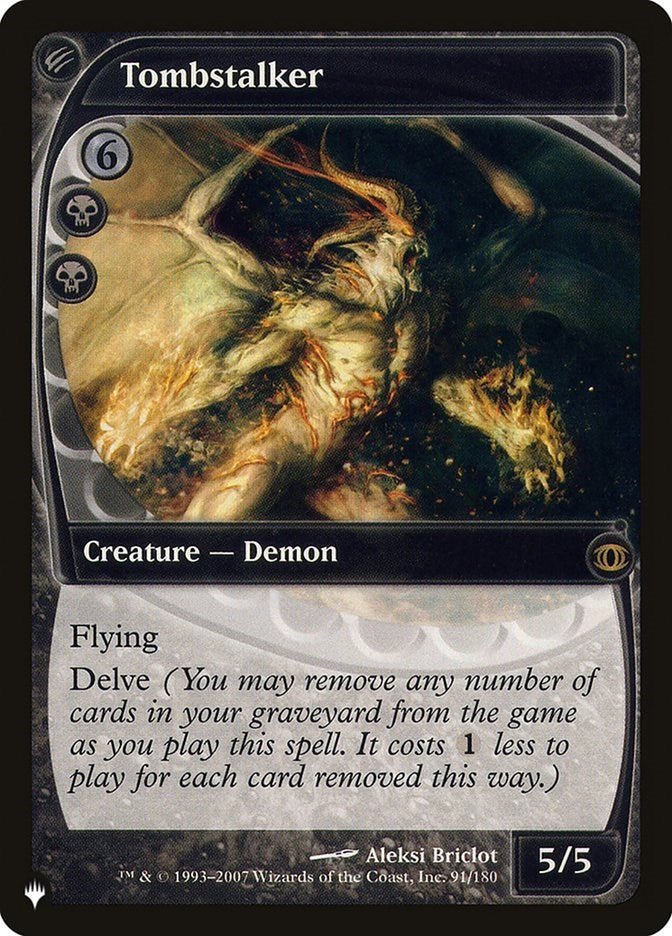 Tombstalker [LIST - 91/180] - Cartes Sportives Rive Sud