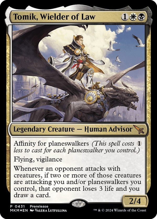 Tomik, Wielder of Law [PRE - 431] - Cartes Sportives Rive Sud