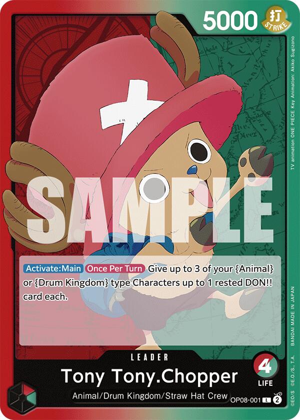 Tony Tony.Chopper (001) [OP08 - OP08 - 001] - Cartes Sportives Rive Sud