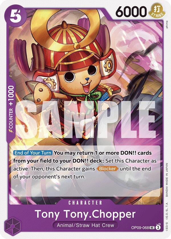 Tony Tony.Chopper (068) [OP09 - OP09 - 068] - Cartes Sportives Rive Sud