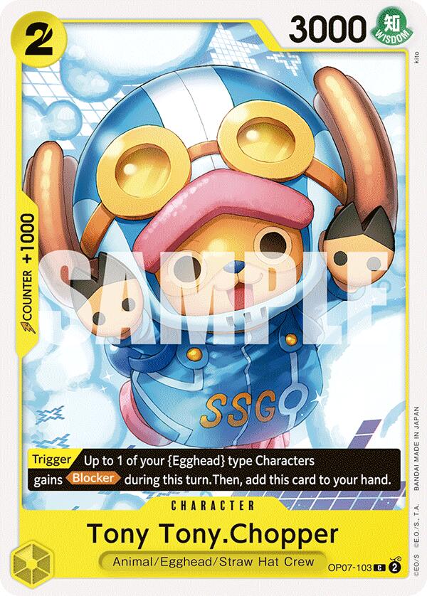 Tony Tony.Chopper (103) [OP07 - OP07 - 103] - Cartes Sportives Rive Sud