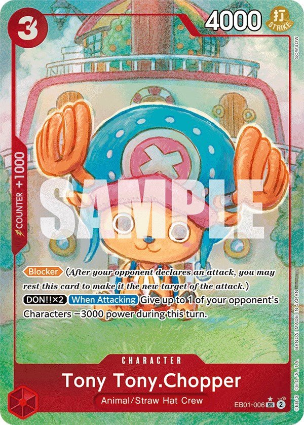 Tony Tony.Chopper (Alternate Art) [EB - 01 - EB01 - 006] - Cartes Sportives Rive Sud