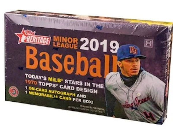 Toops Baseball Heritage 2019 Minor League Hobby Box - Cartes Sportives Rive Sud