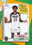 Toops Overtime Elite Chrome Basketball 2023 - 24 (Pre - Order) - Cartes Sportives Rive Sud