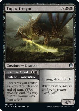 Topaz Dragon [CLB - 153] - Cartes Sportives Rive Sud