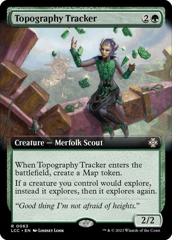 Topography Tracker (Extended Art) [LCC - 63] - Cartes Sportives Rive Sud