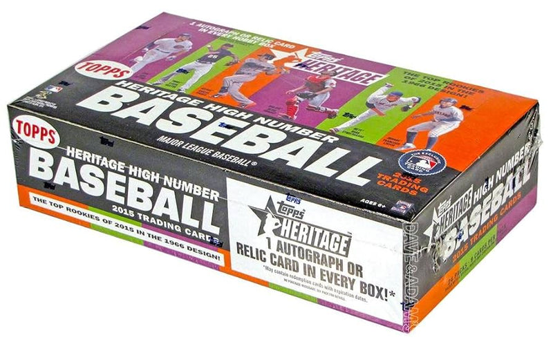 Topps Baseball Heritage 2015 High Number Hobby Box - Cartes Sportives Rive Sud