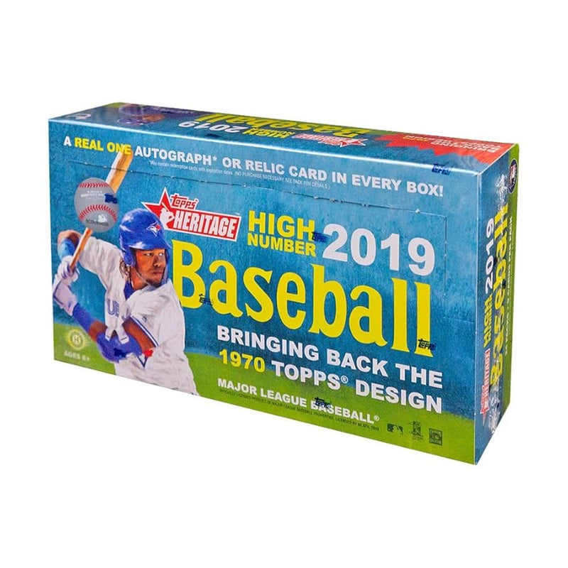 Topps Baseball Heritage 2019 High Number Hobby Box - Cartes Sportives Rive Sud