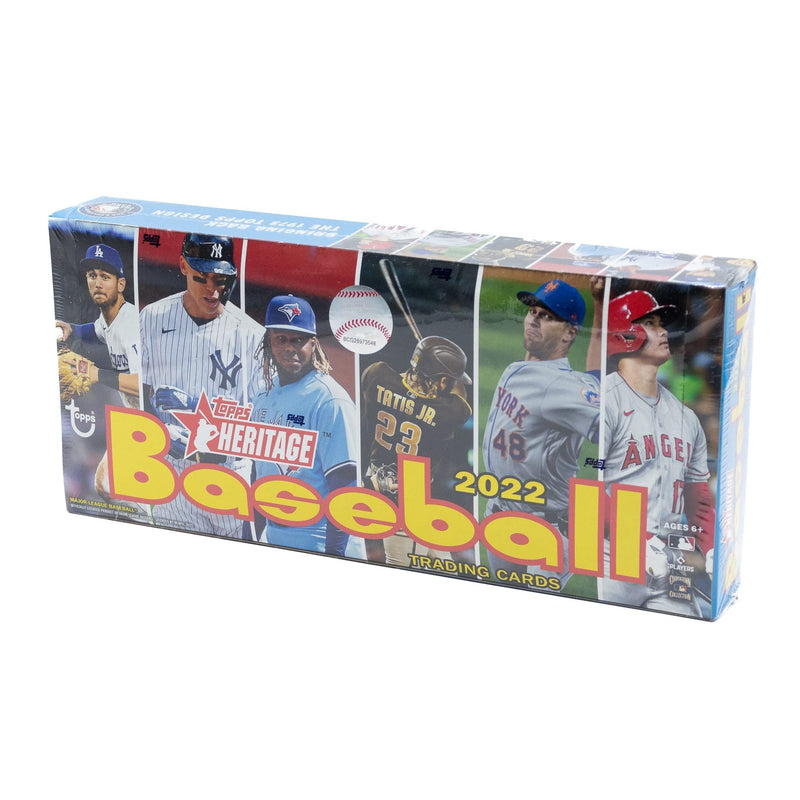 Topps Baseball Heritage 2022 Hobby Box - Cartes Sportives Rive Sud