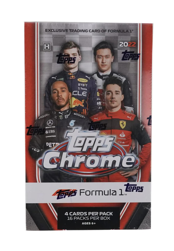 Topps Chrome 2022 Formula 1 Lite Box - Cartes Sportives Rive Sud