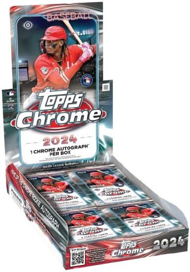 Topps Chrome Baseball 2024 Hobby - Cartes Sportives Rive Sud