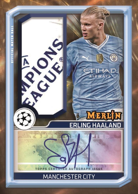 Topps Merlin Soccer 2023 - 24 Champion League - Cartes Sportives Rive Sud