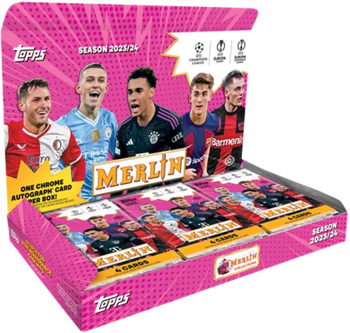 Topps Merlin Soccer 2023 - 24 Champion League - Cartes Sportives Rive Sud