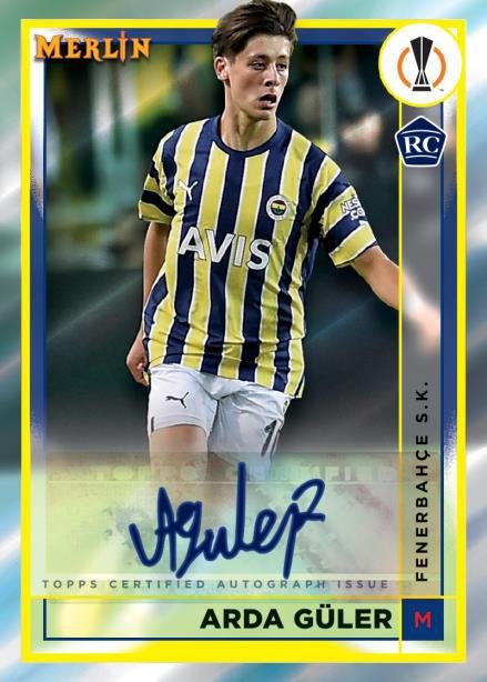 Topps UEFA Champions League Merlin Chrome 2022-23 - Cartes Sportives Rive Sud