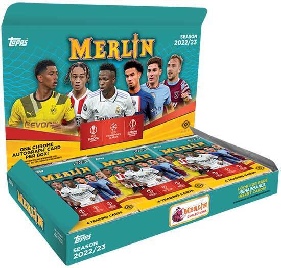 Topps UEFA Champions League Merlin Chrome 2022-23 - Cartes Sportives Rive Sud