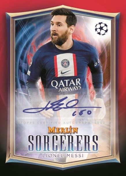 Topps UEFA Champions League Merlin Chrome 2022-23 - Cartes Sportives Rive Sud