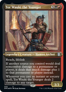 Tor Wauki the Younger (Foil Etched) [DMC - 68] - Cartes Sportives Rive Sud