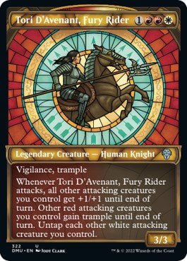 Tori D'Avenant, Fury Rider (Showcase) [DMU - 322] - Cartes Sportives Rive Sud